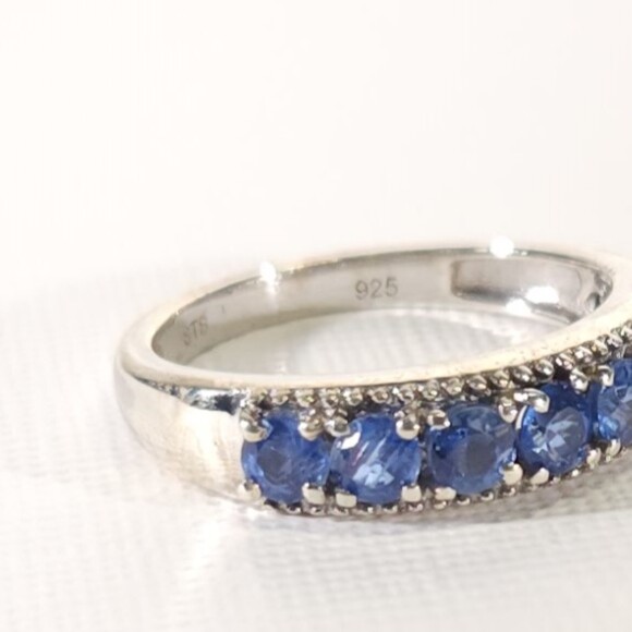 Kyanite Band Ring Size 6 - Picture 7 of 10